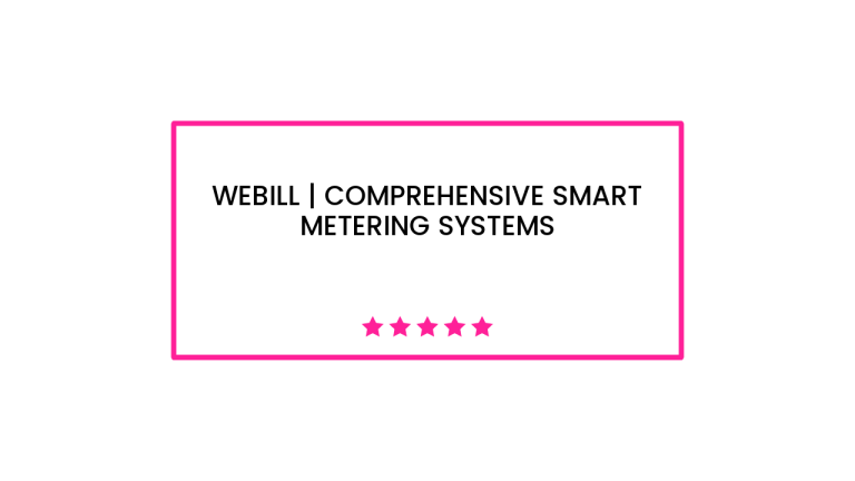 WeBill | Comprehensive Smart Metering Systems