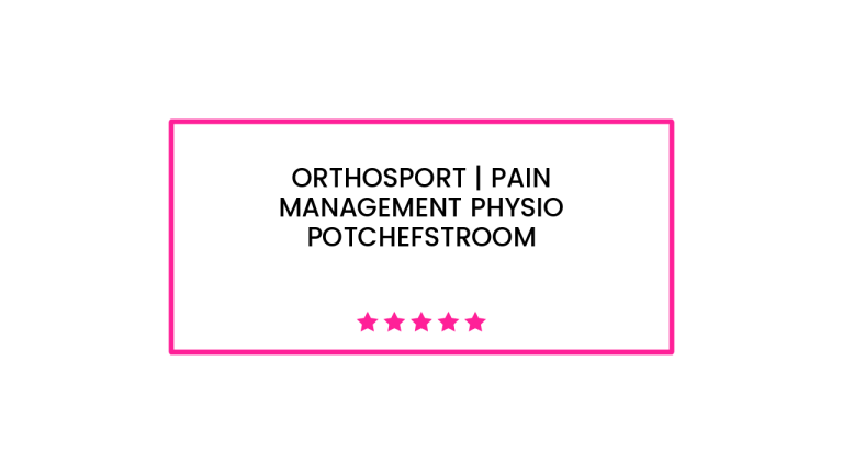 Orthosport | Pain Management Physio Potchefstroom