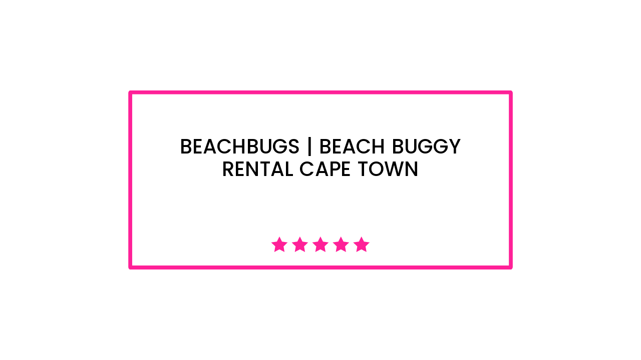 Beachbugs | Beach Buggy Rental Cape Town