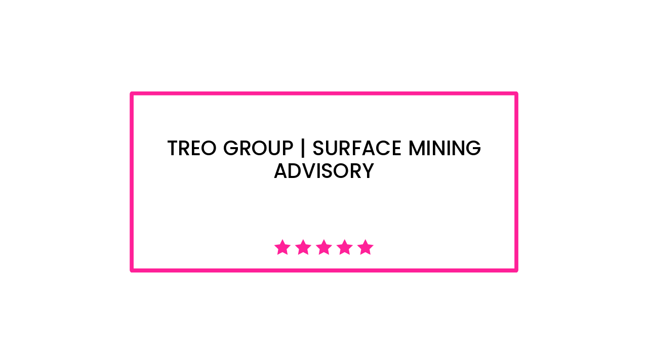Treo Group | Surface Mining Advisory